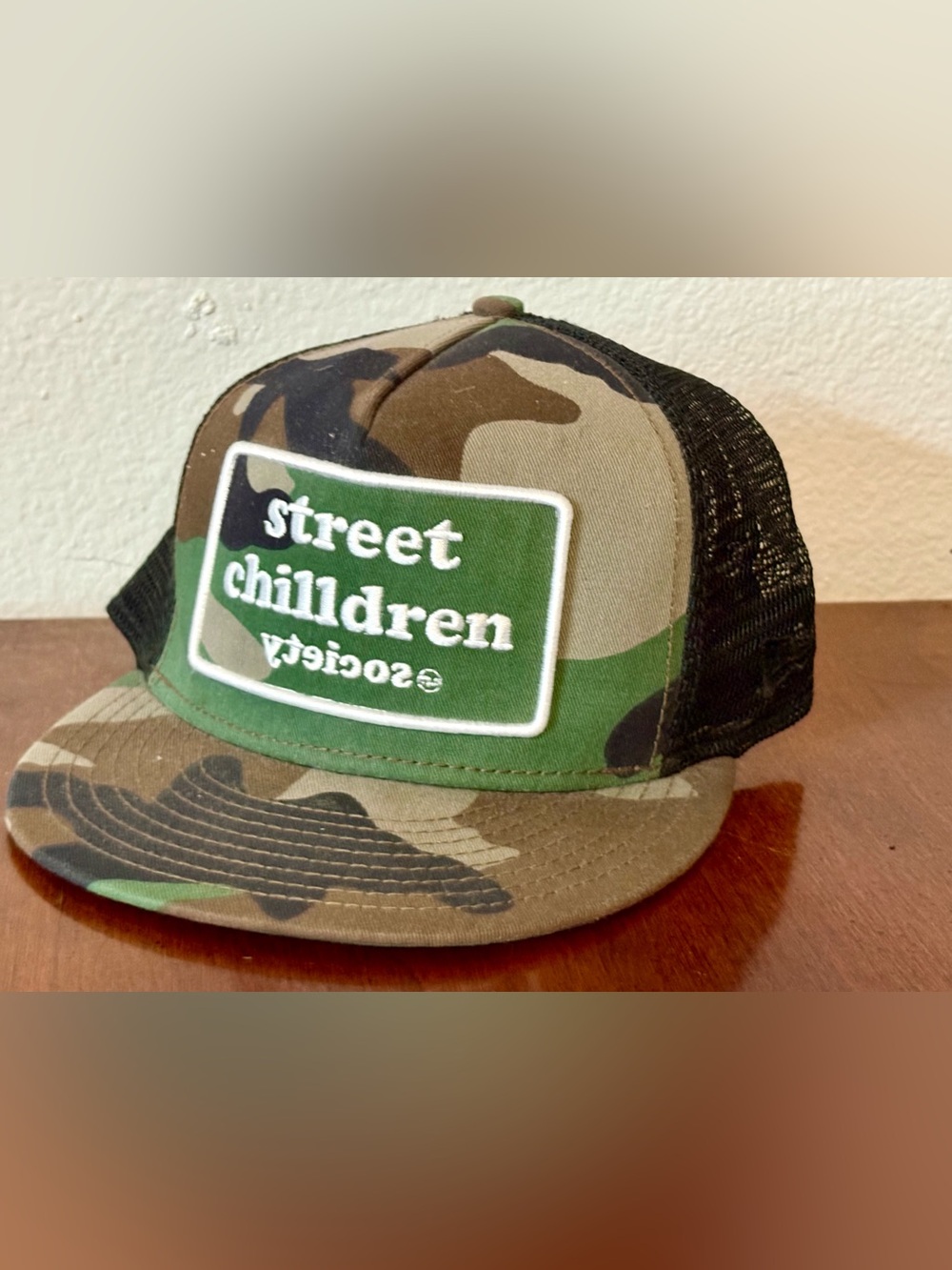 New era Society Street Children Streetwear Camo Hat